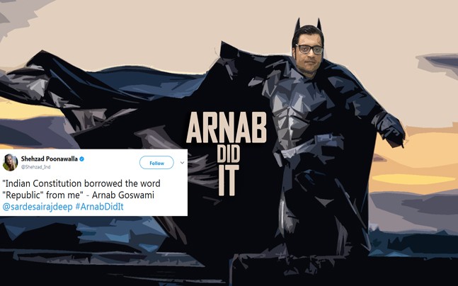 ದಂಡಿ ಸತ್ಯಾಗ್ರಹದಲ್ಲಿ ಗಾಂಧೀಜಿ ಜೊತೆ ಅರ್ನಬ್ ಜೀ!